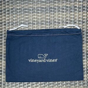 Vineyard Vines Navy Blue Bag with Whale Logo